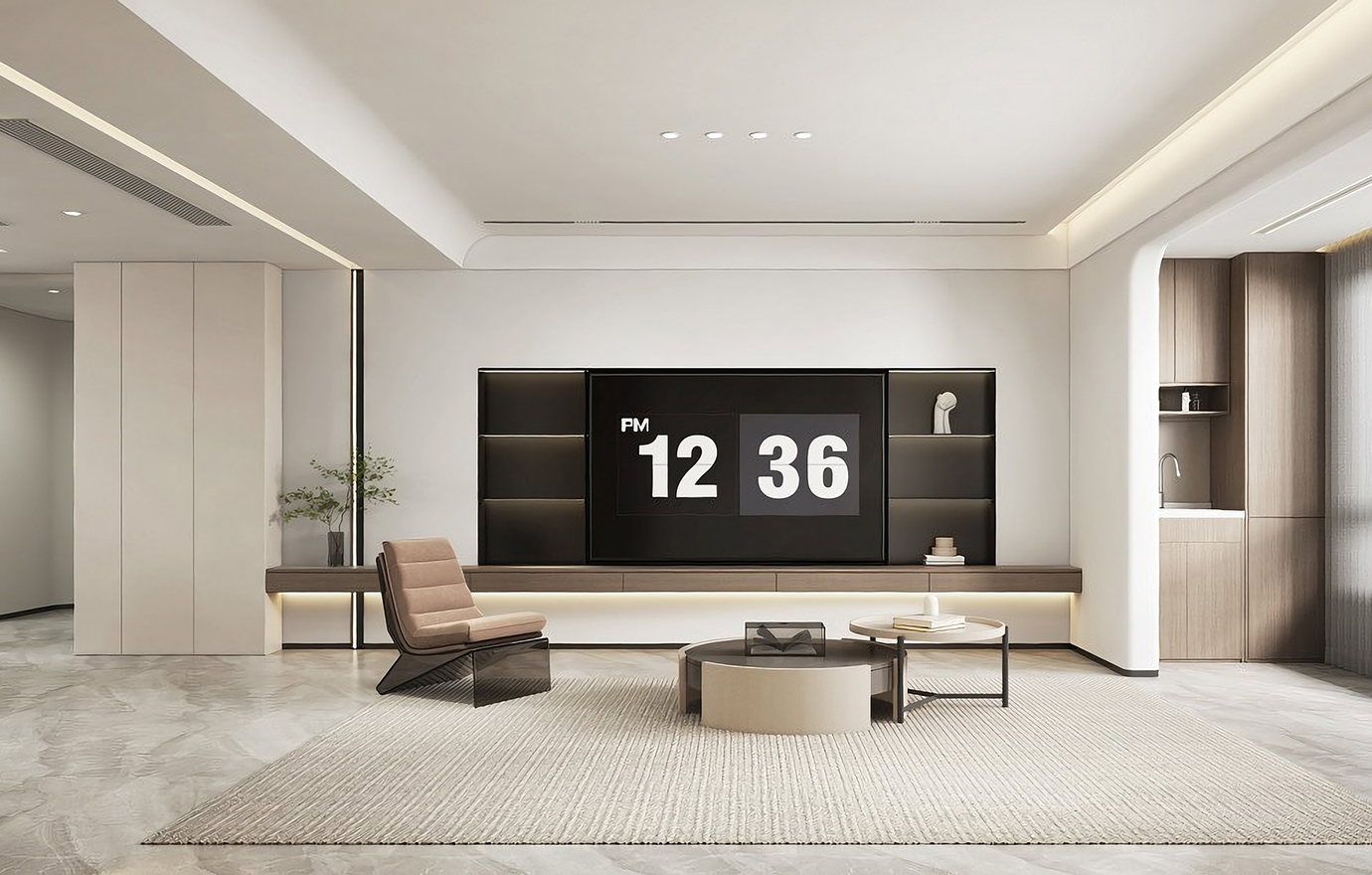 现代简约平层设计