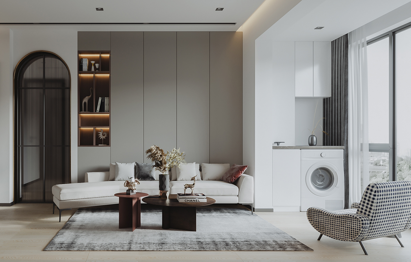 现代风格效果图