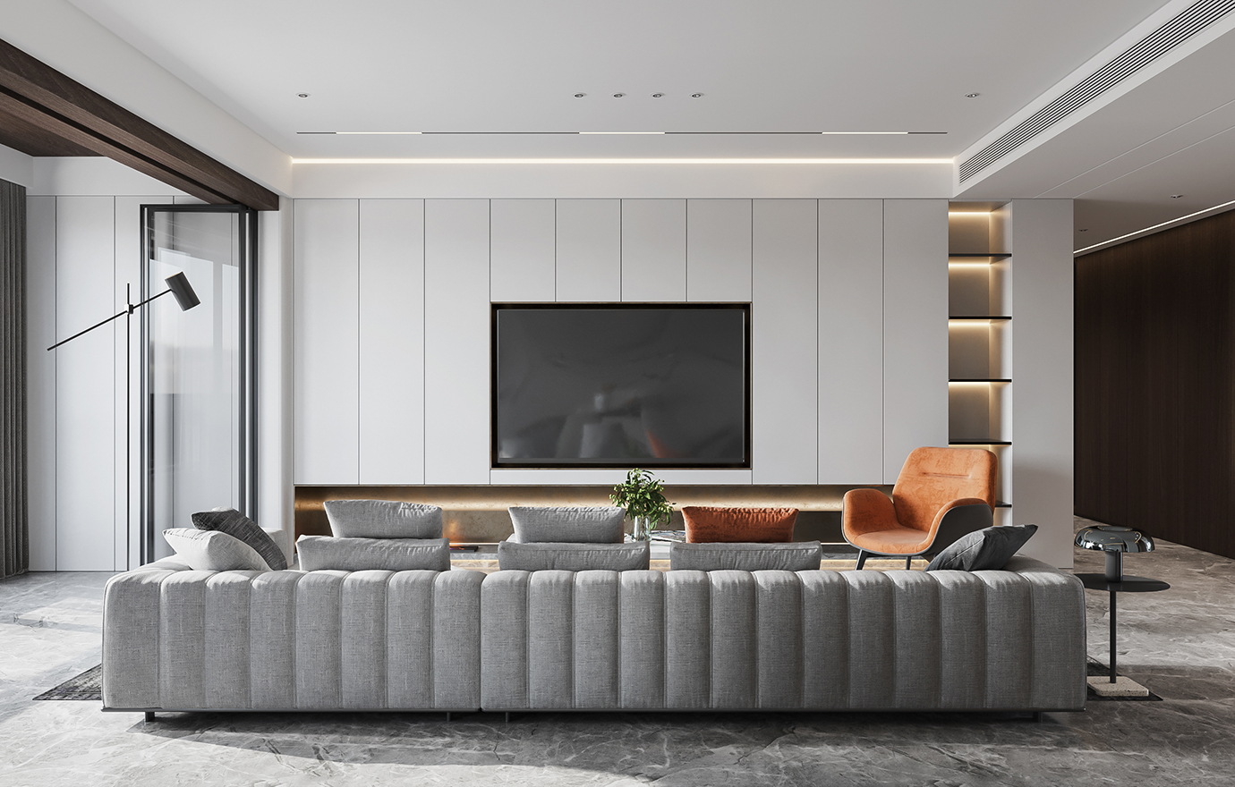 MAX出品独家--现代简约风格效果图
