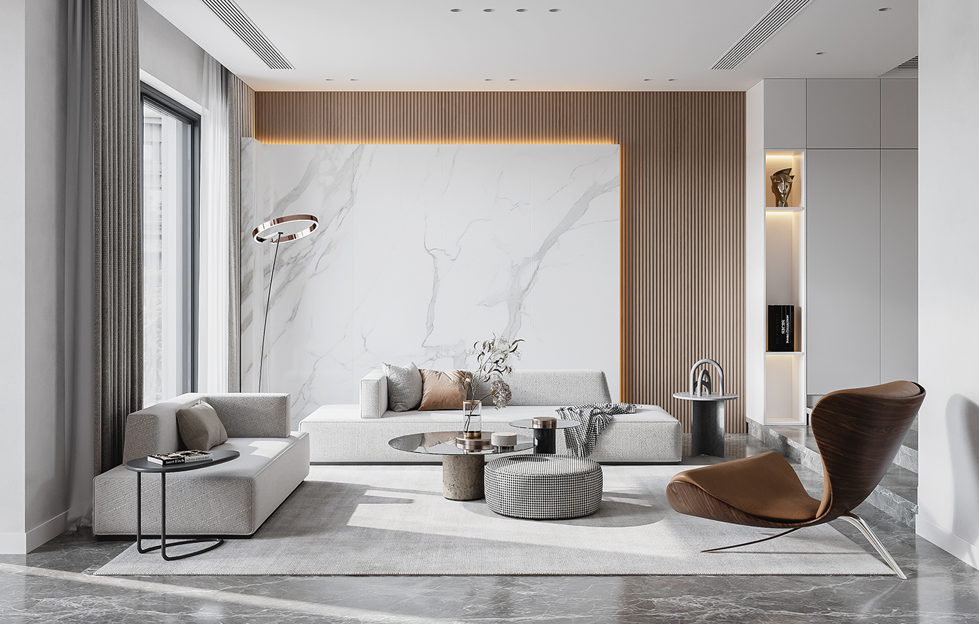 MAX出品独家--现代风格效果图