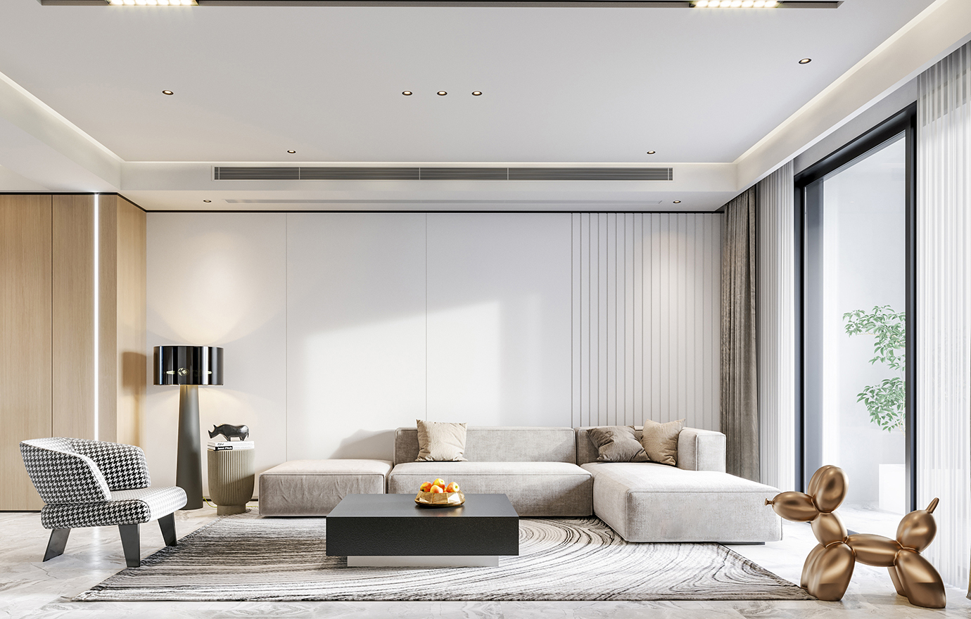 MAX出品独家--现代简约平层