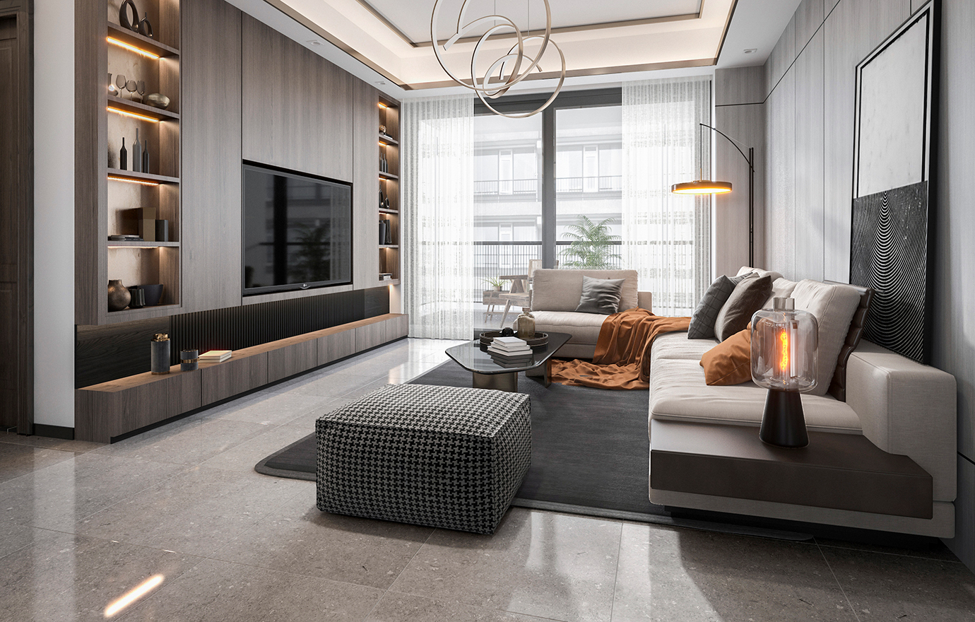 MAX出品独家--现代-ZC空间表现