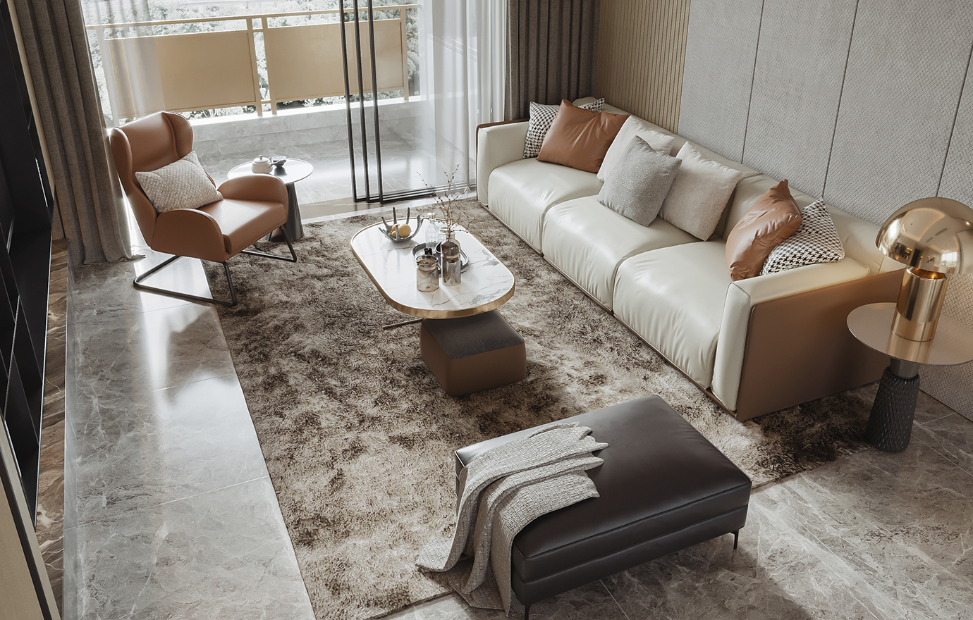 MAX出品独家--现代轻奢效果图-lulie520