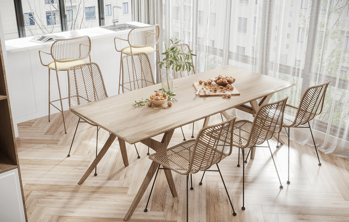 MAX出品独家--日常搬砖 北欧客厅