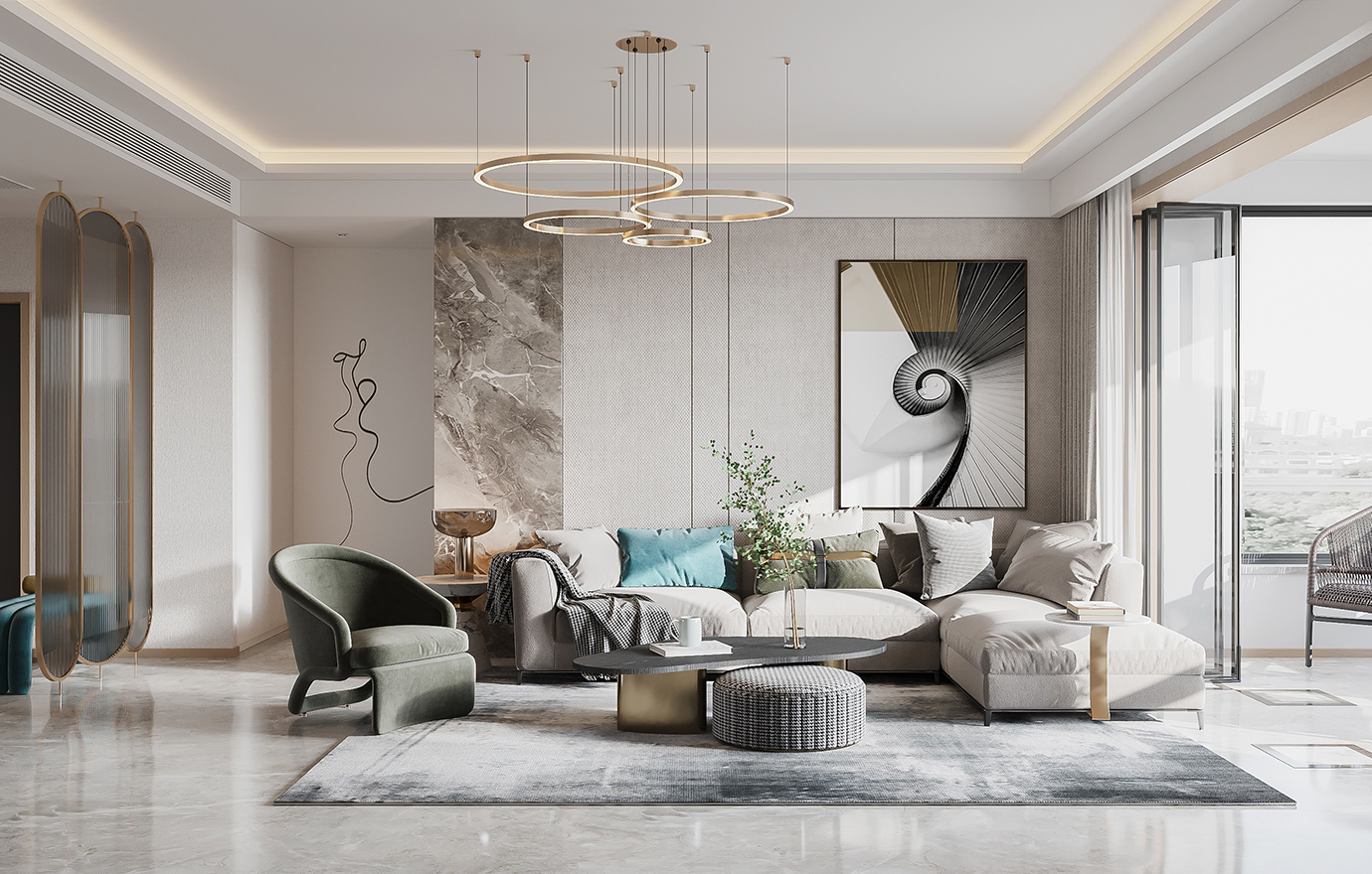 MAX出品独家--现代风格效果图