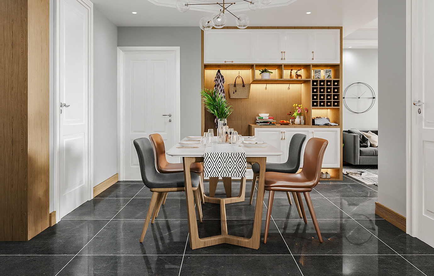 MAX出品独家--江碧水-北欧风格装饰效果图-杨山伯