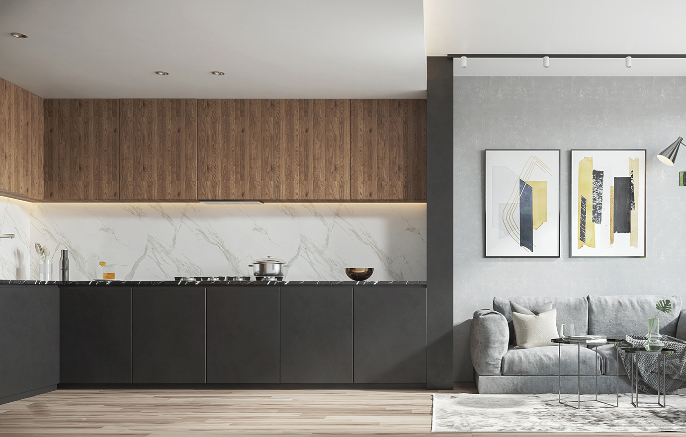 MAX出品独家--日常搬砖 北欧客厅