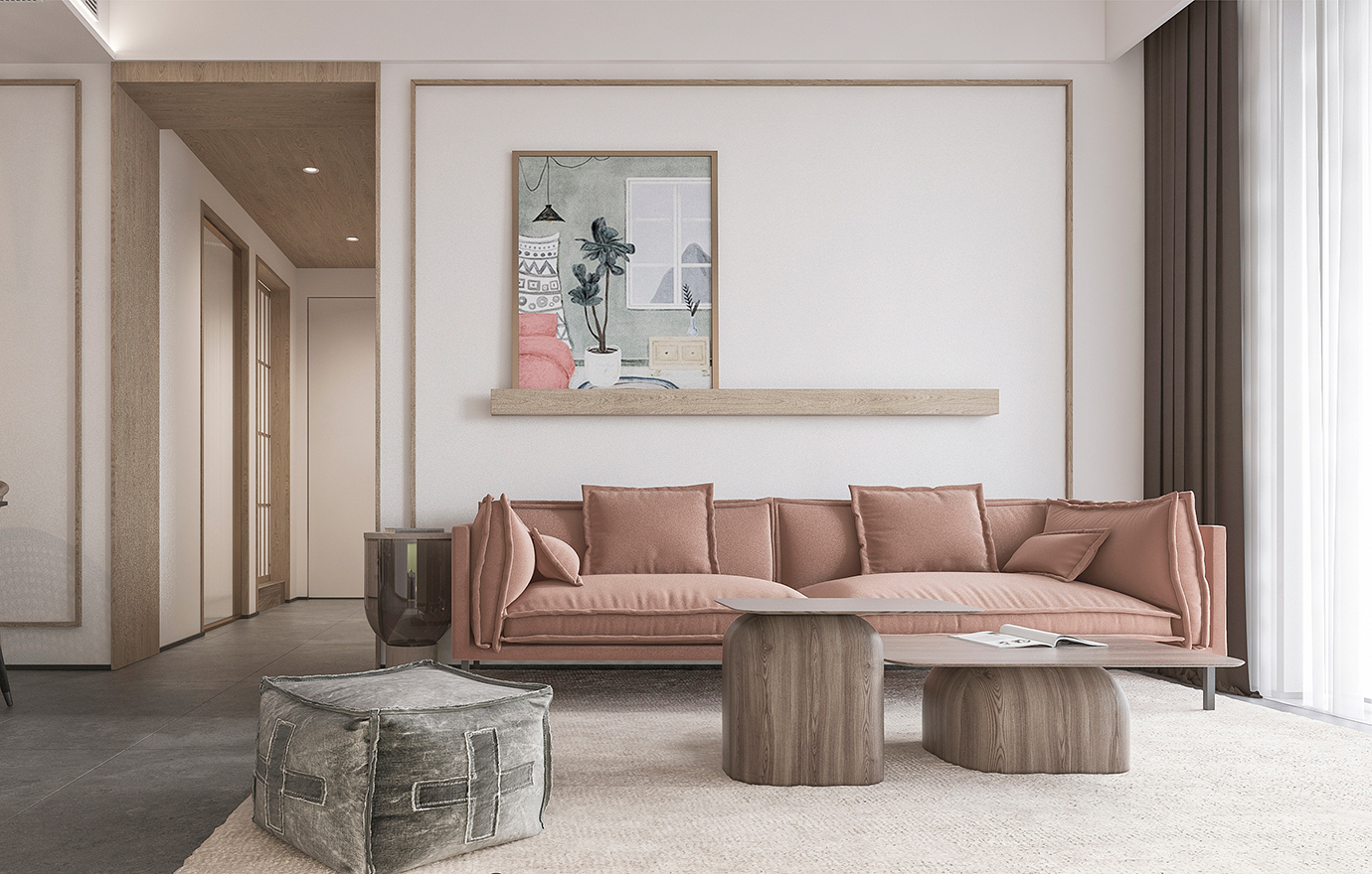 MAX出品独家--两套现代风小户型-八筒大仙