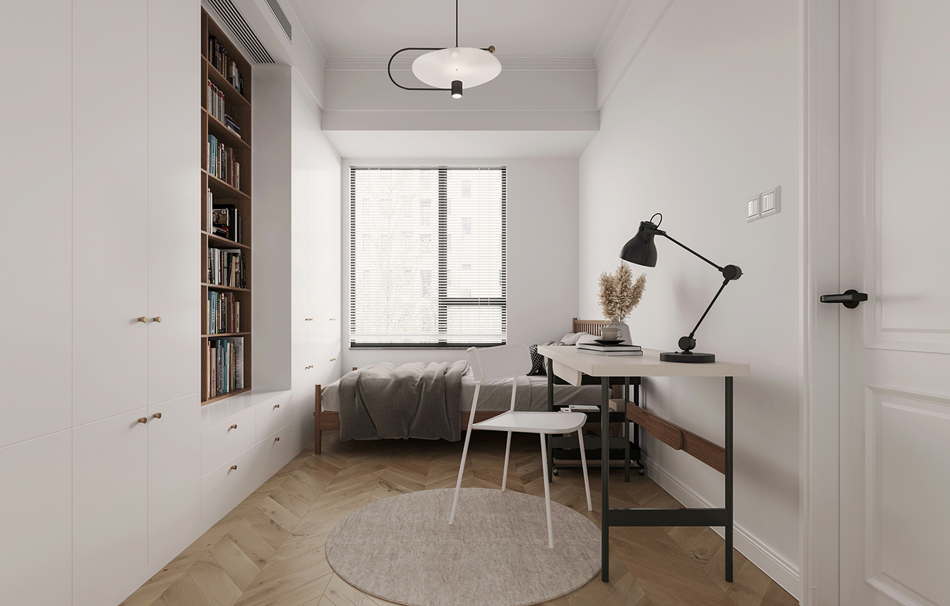 MAX出品独家--公园天下北欧-留白空间