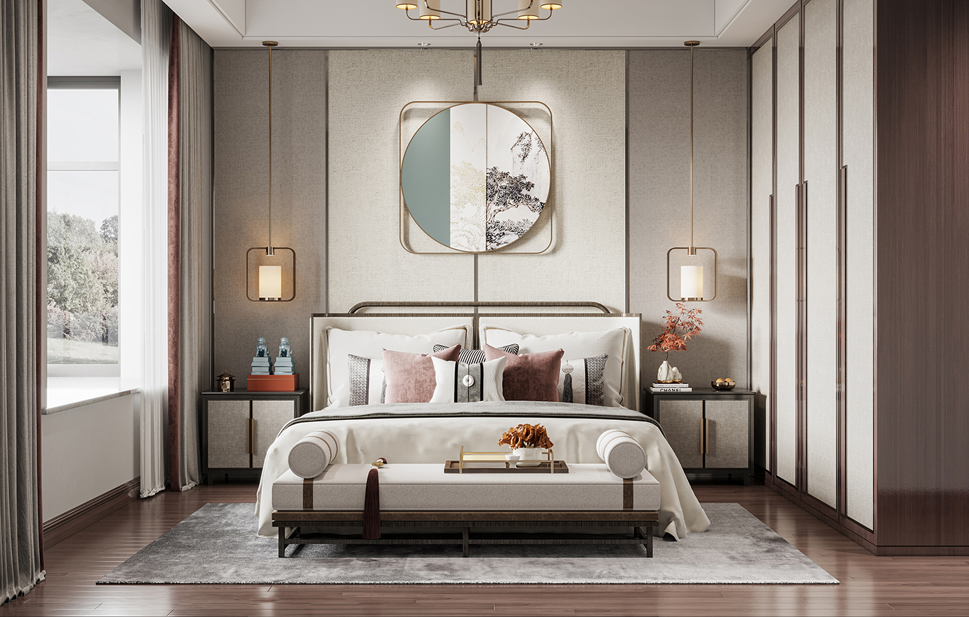 MAX出品独家--中式丨端庄-效果表现_T