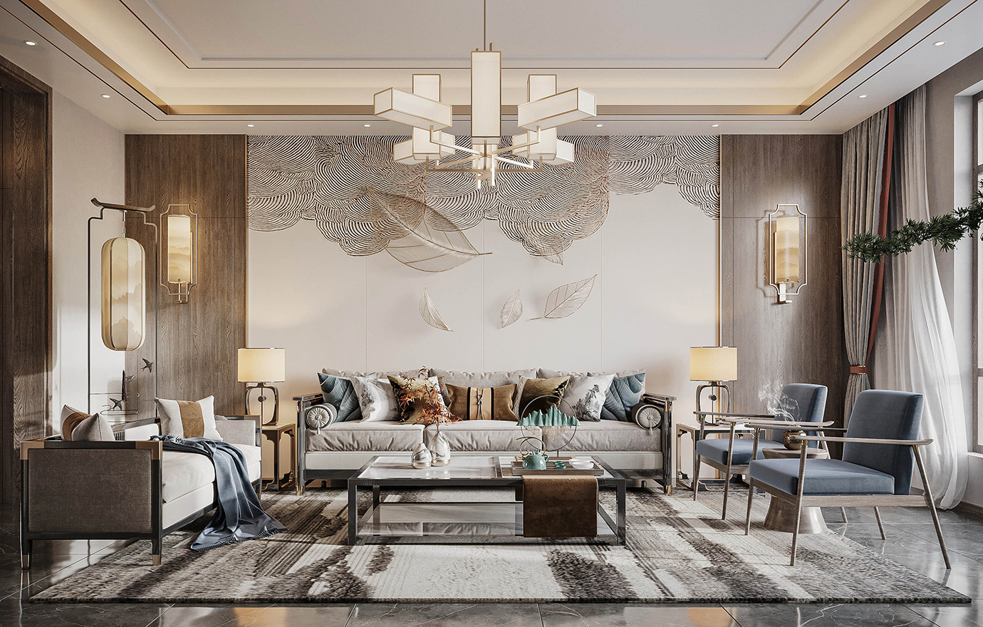 MAX出品独家--映像視覺  商业写实组 新中式风格