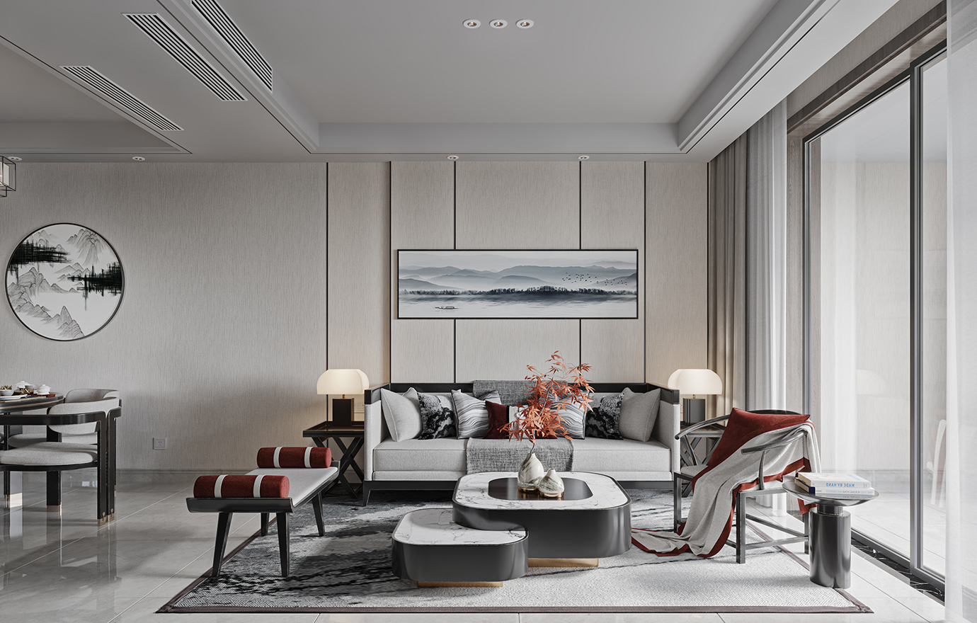 MAX出品独家--现代新中式风格创作-莫来视觉设计