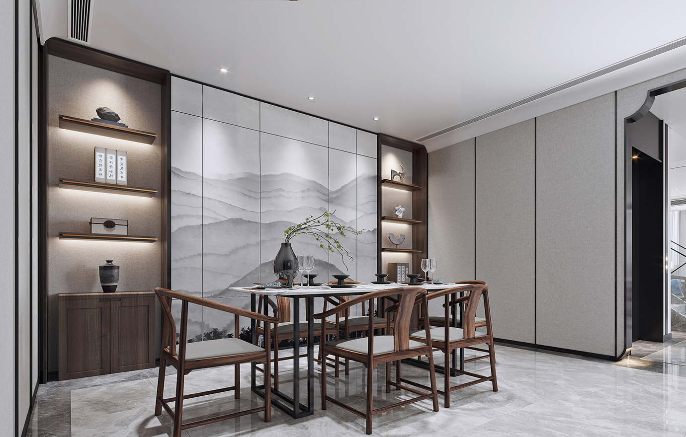 MAX出品独家--简约新中式-素绘