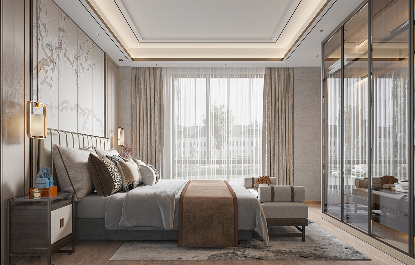 MAX出品独家--新中式别墅