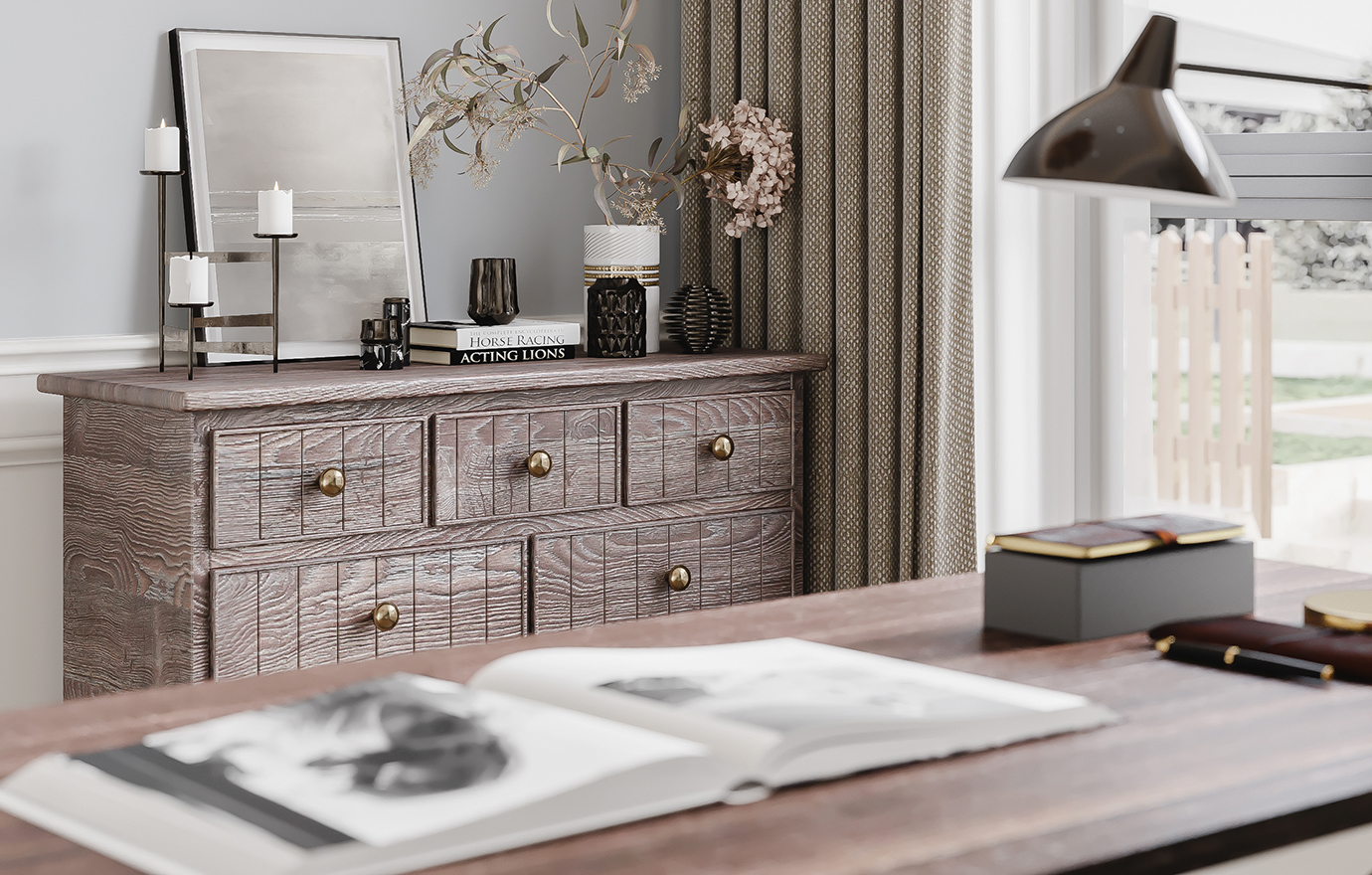 MAX出品独家--美式风格效果图