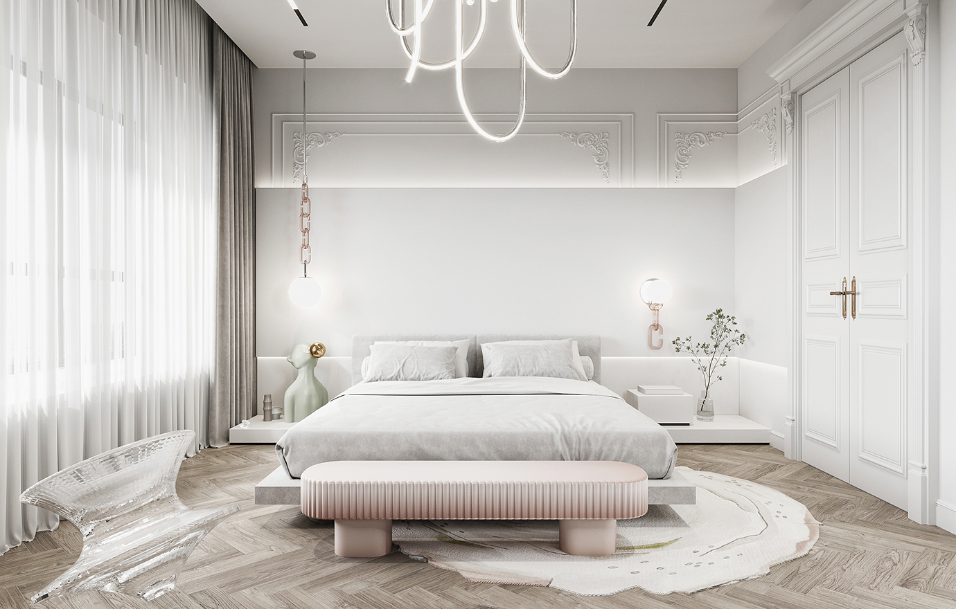 MAX出品独家--上海 银河丽湾住宅项目-魔方空间设计