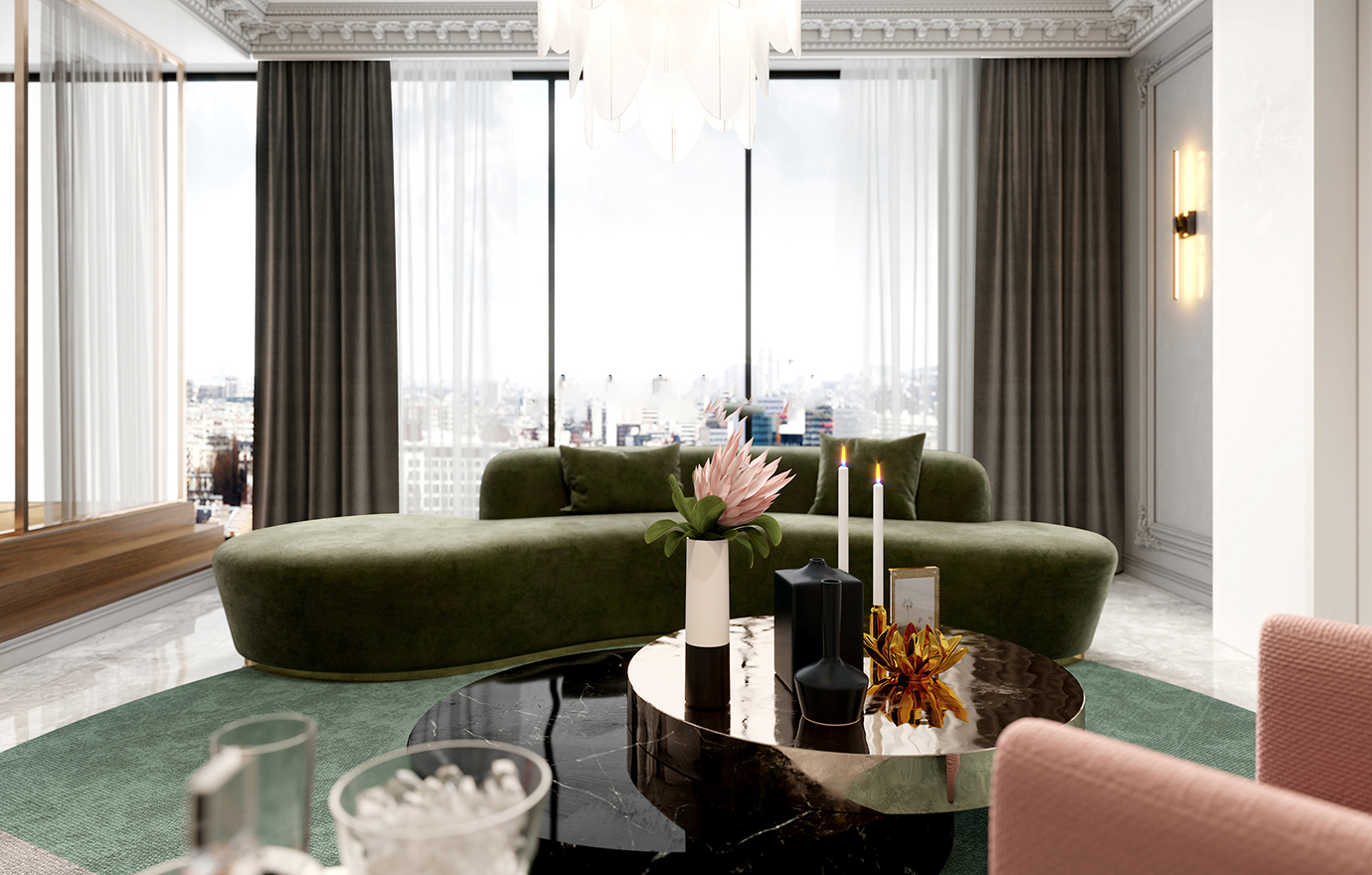 MAX出品独家--山东 美式轻奢-魔方设计空间