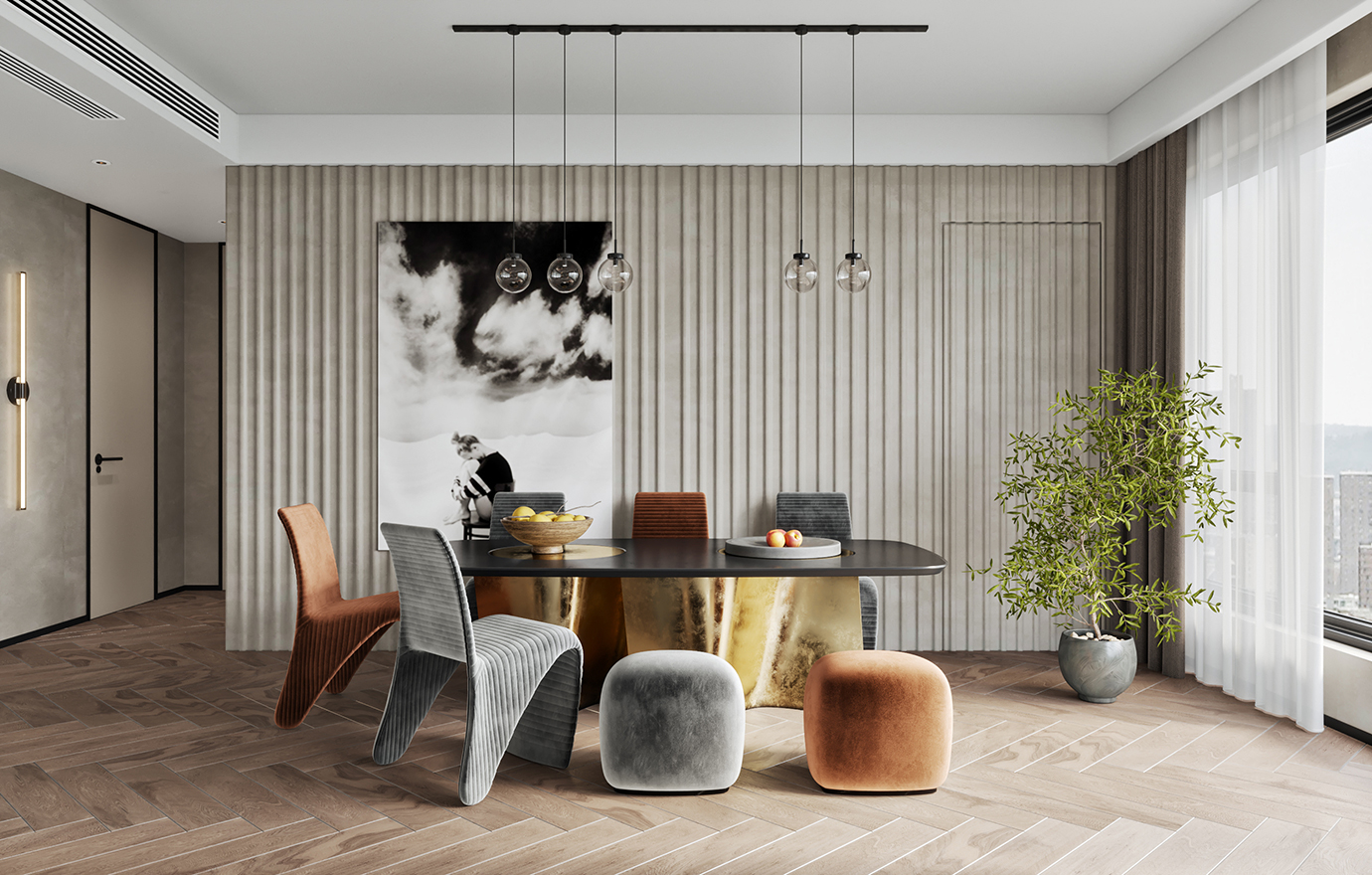 MAX出品独家--现代-合启公馆-白鹿