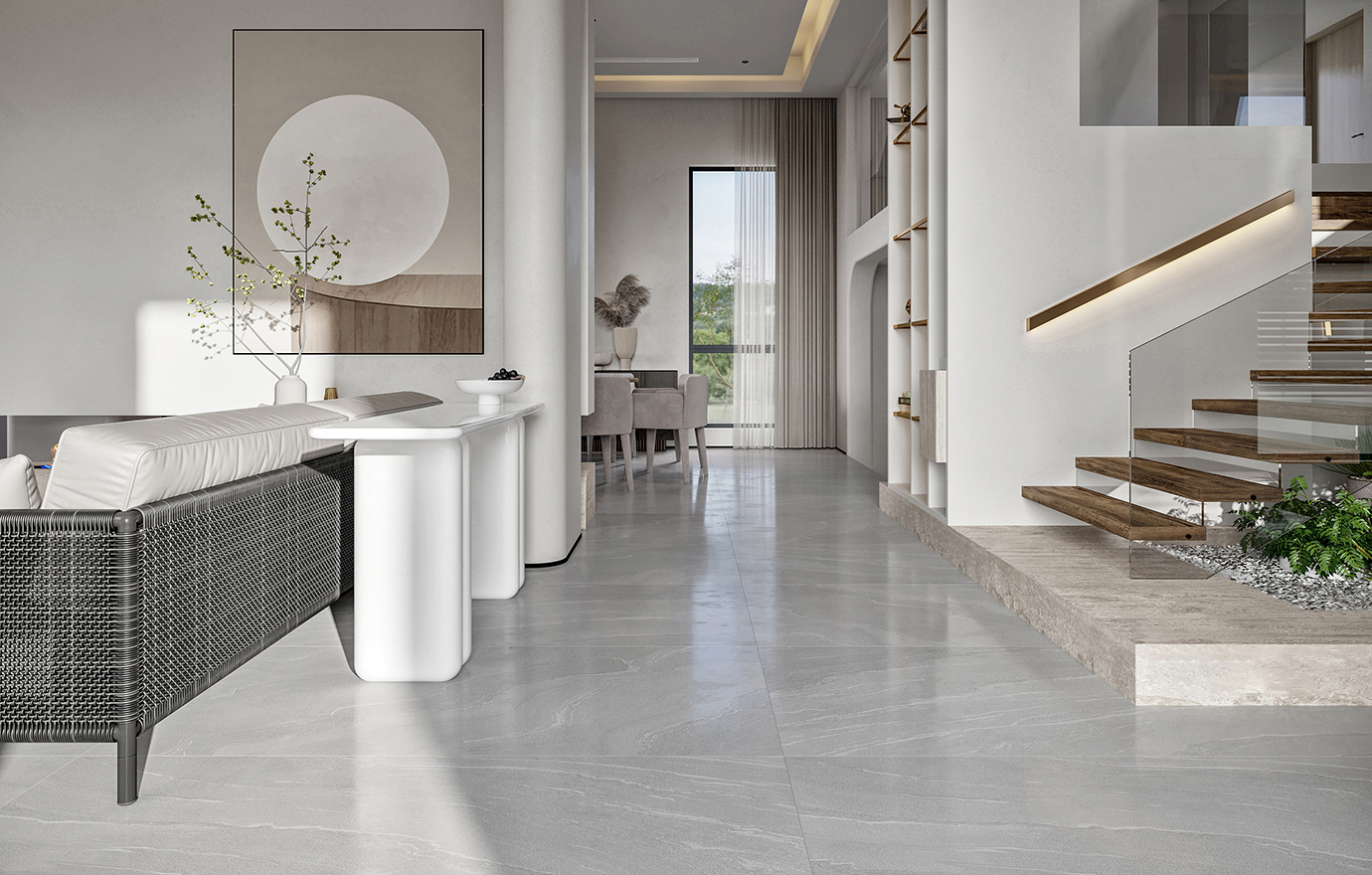 MAX出品独家--现代白色侘寂风别墅