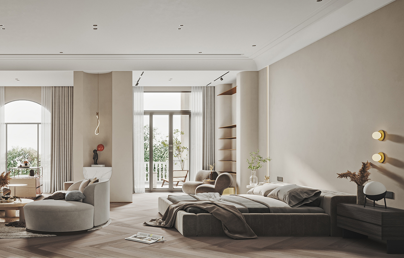 MAX出品独家--现代诧寂风创作-莫来视觉设计