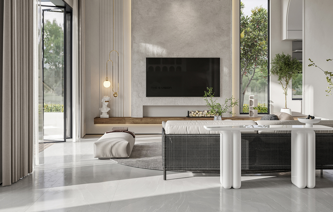 MAX出品独家--现代白色侘寂风别墅