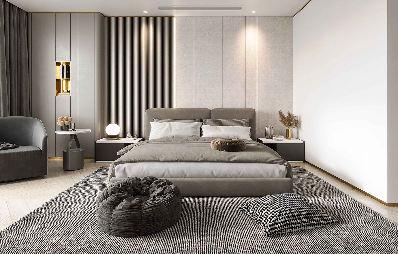 MAX出品独家--现代空间，演绎极简低奢的时尚美学