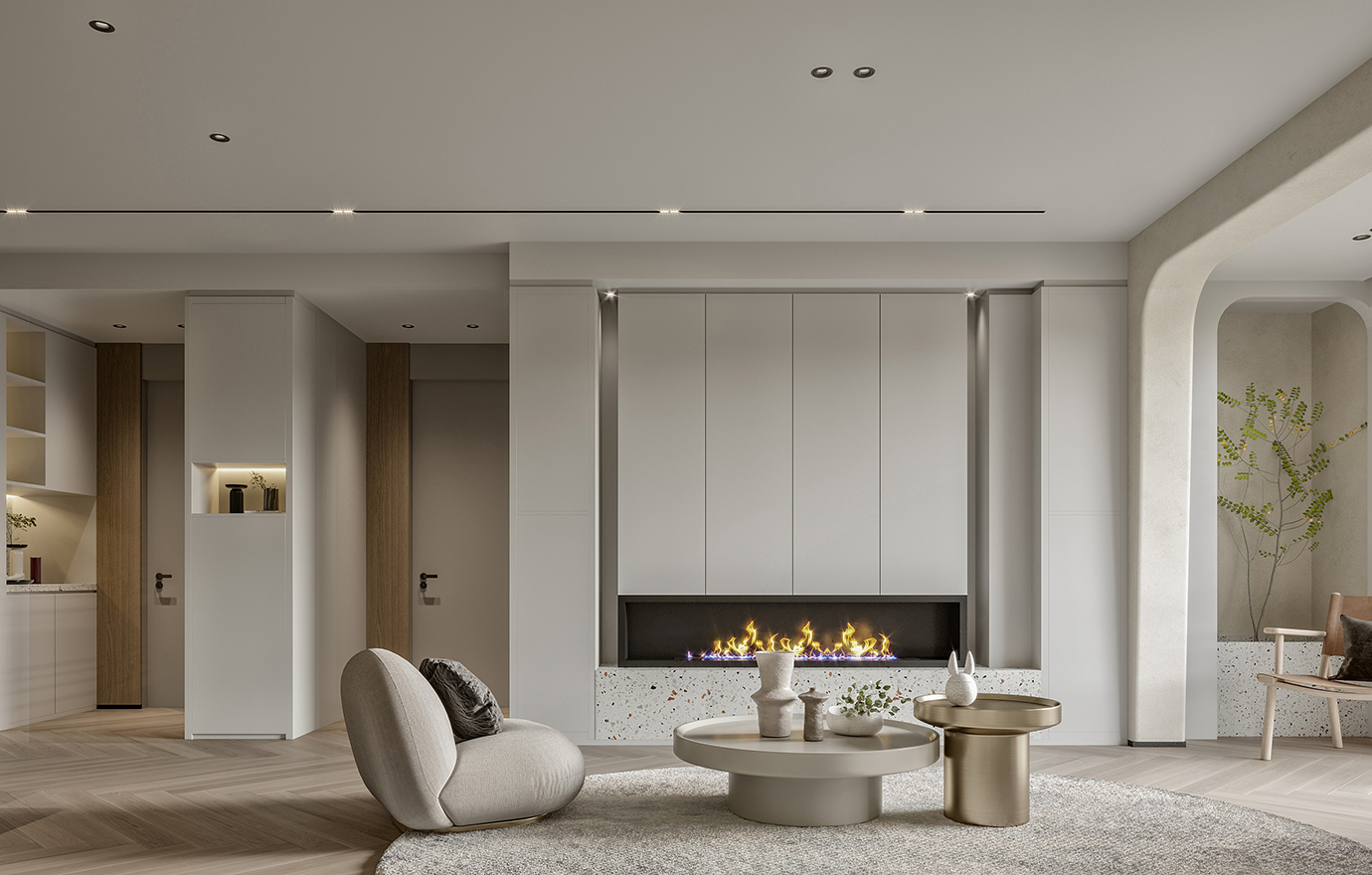 MAX出品独家--现代类 侘寂 原木风-霸都THES