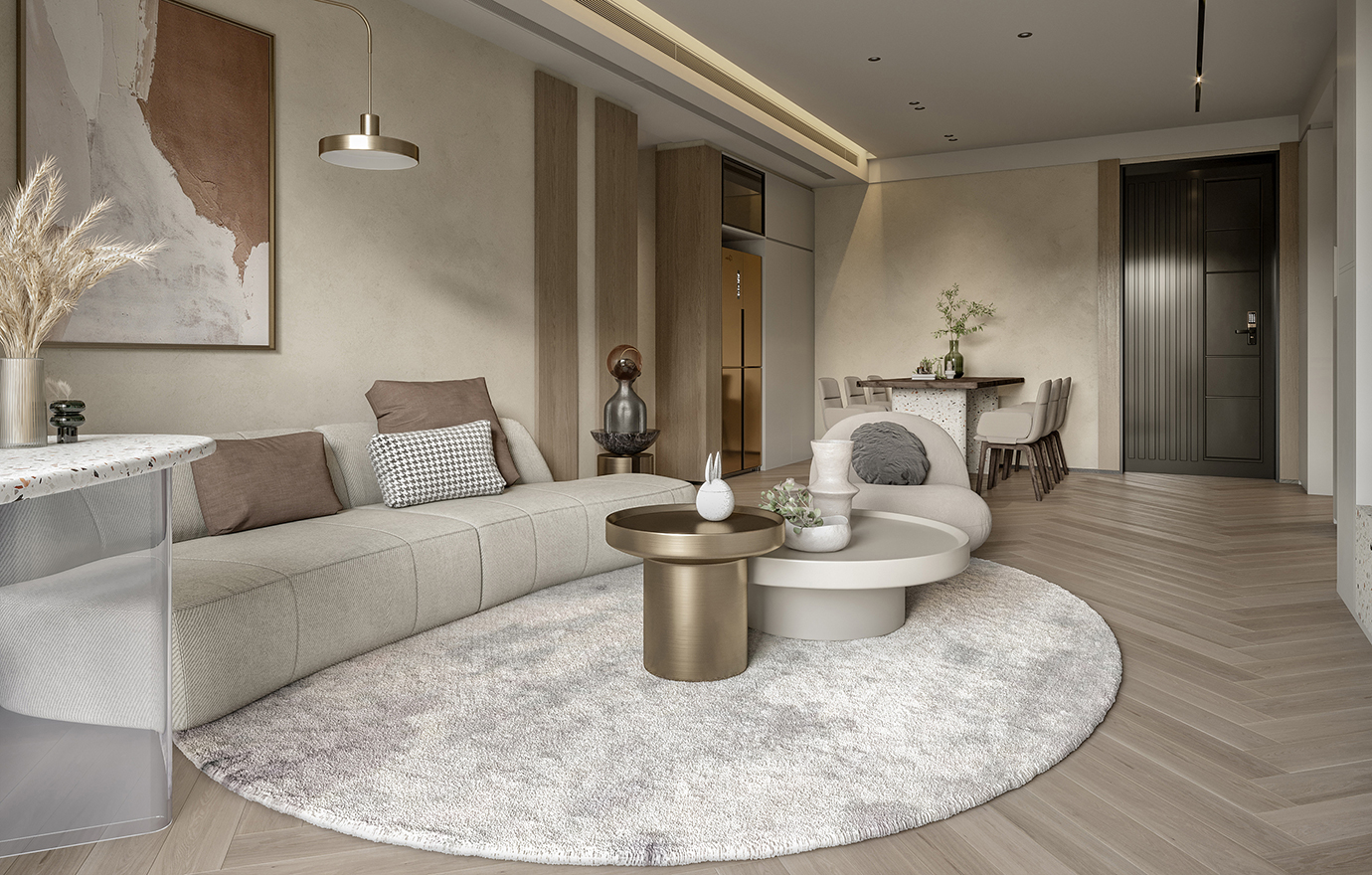 MAX出品独家--现代类 侘寂 原木风-霸都THES