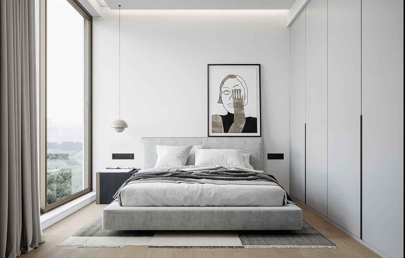 MAX出品独家--极简轻现代丨骁风苑-奶昔呀