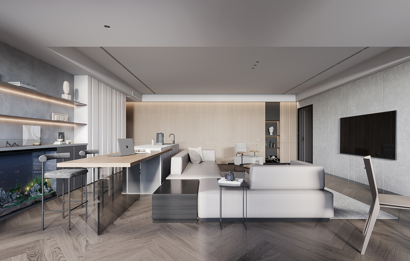 MAX出品独家--现极简表现-5-ZC空间表现