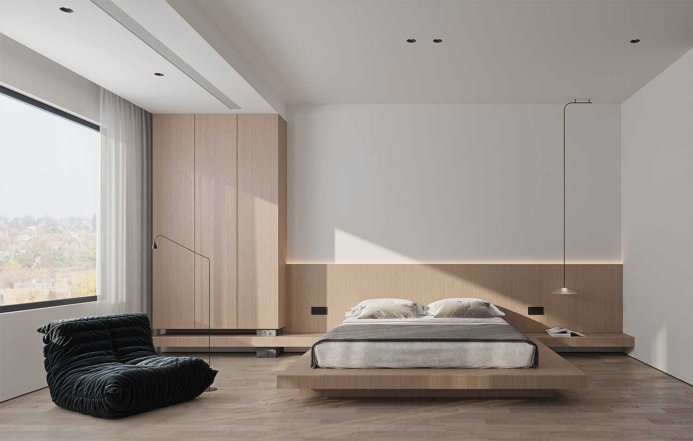 MAX出品独家--侘寂风案例-阳光勾勒般微笑