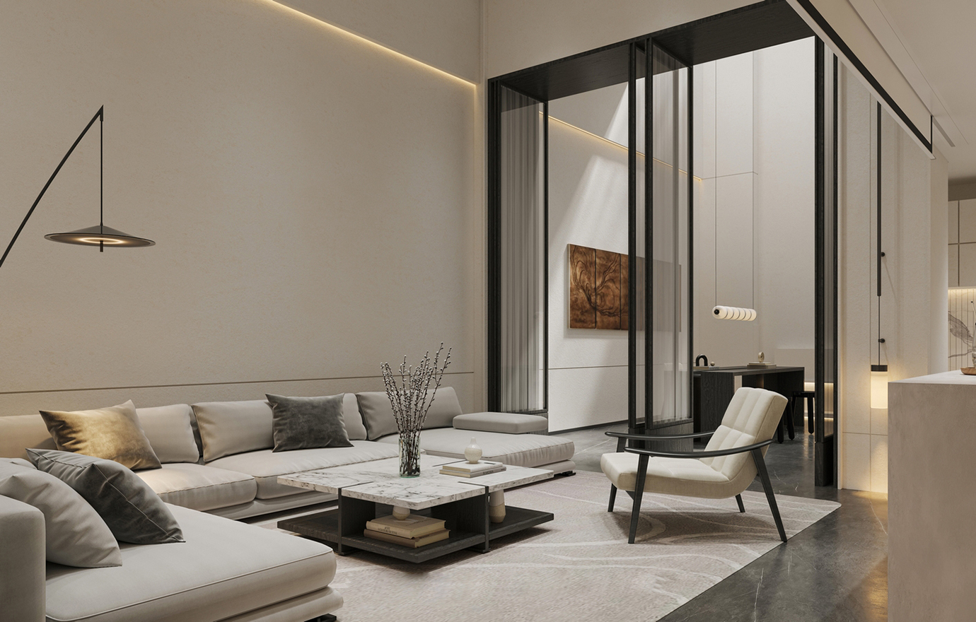 MAX出品独家--易梵视觉现代住宅