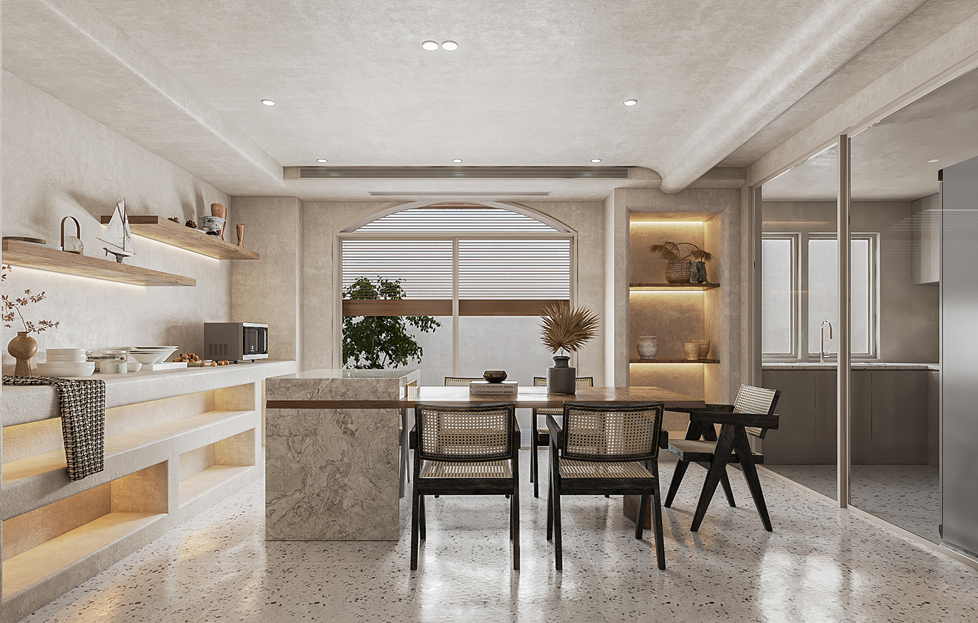 MAX出品独家--侘寂风别墅-漫反设YYF