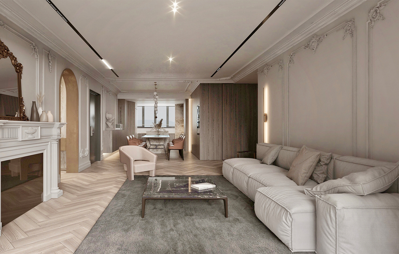 MAX出品独家--现代法式家装-八筒大仙