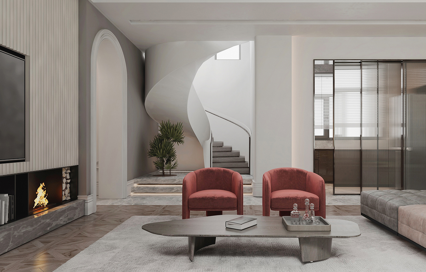 MAX出品独家--现代法式轻奢别墅-八筒大仙