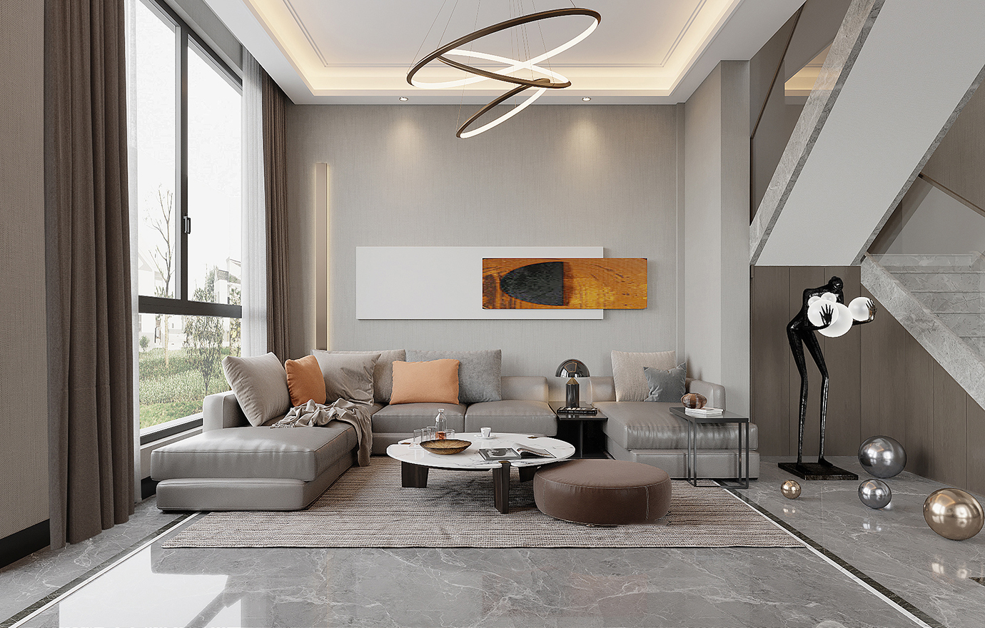 MAX出品独家--现代别墅-一只兔子