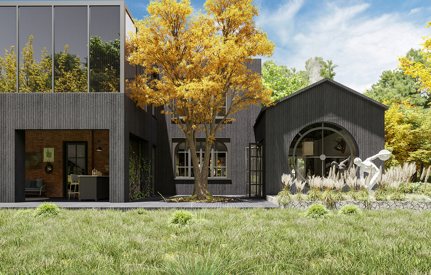 MAX出品独家--时间之窗 现代法式别墅 比利的的梦