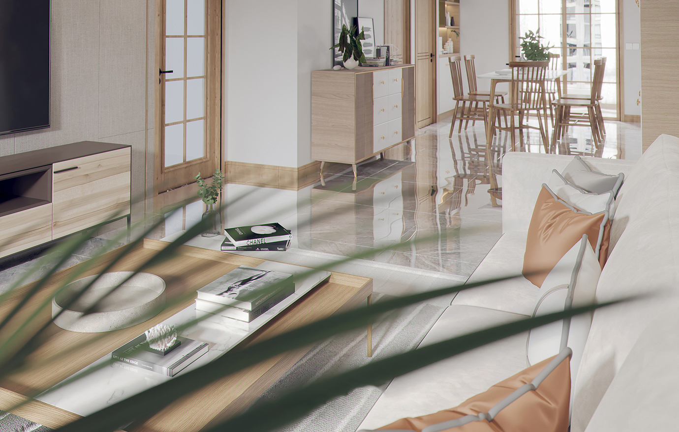 MAX出品独家--简单 干净 明亮-漫反设YYF