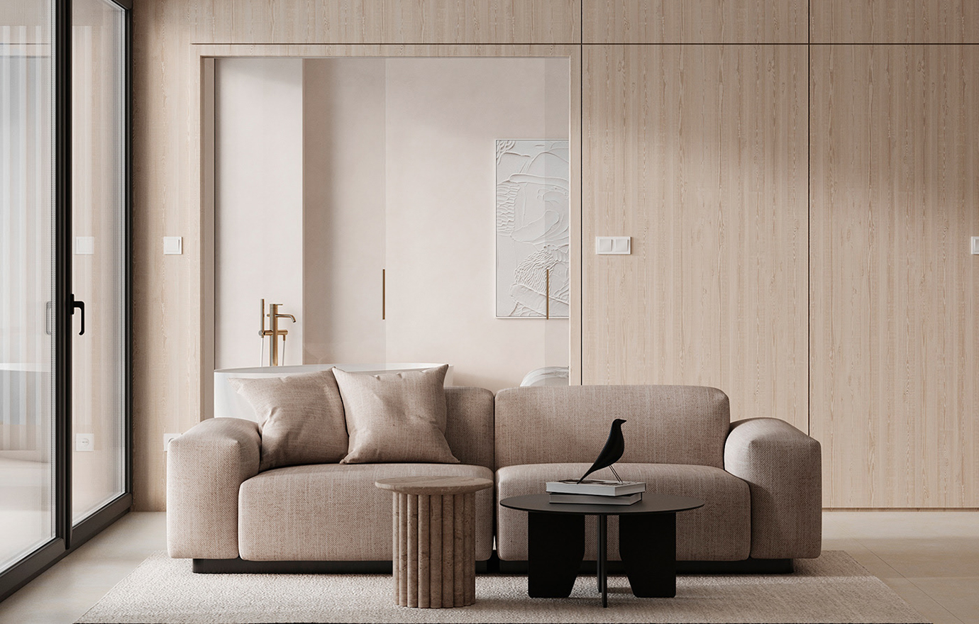 MAX出品独家-简约原木风空间设计既舒适又温馨