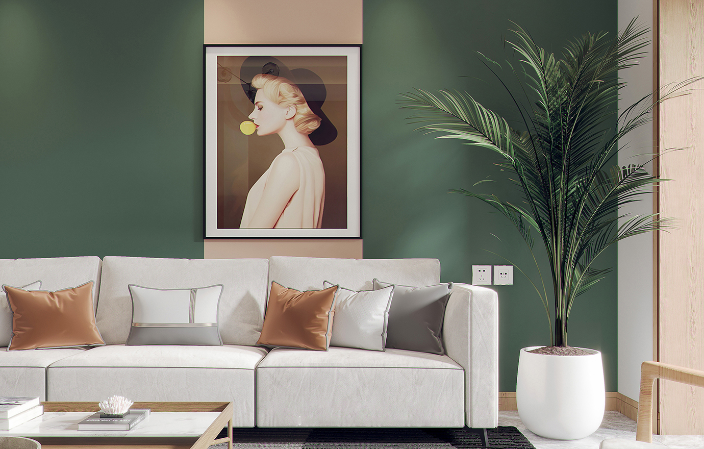 MAX出品独家--简单 干净 明亮-漫反设YYF