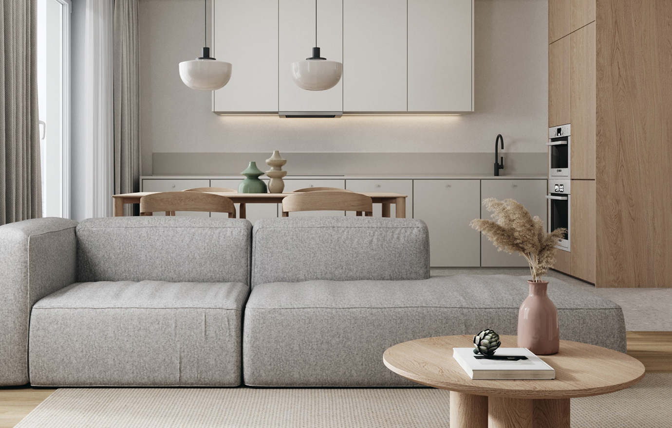 MAX出品独家--70㎡极简公寓，简单优雅，小而舒服！