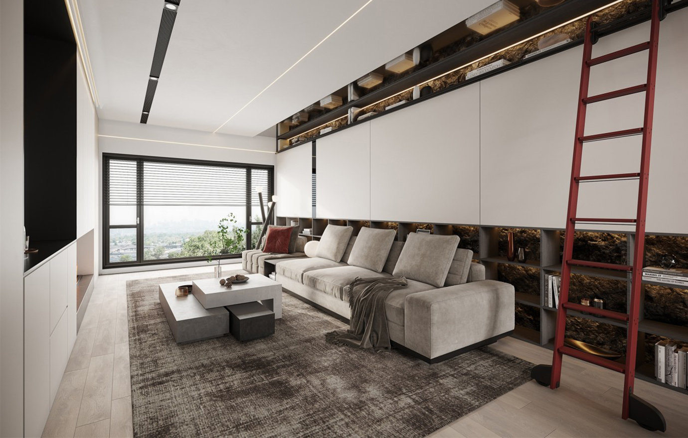 MAX出品独家--工业风住宅  金该表现