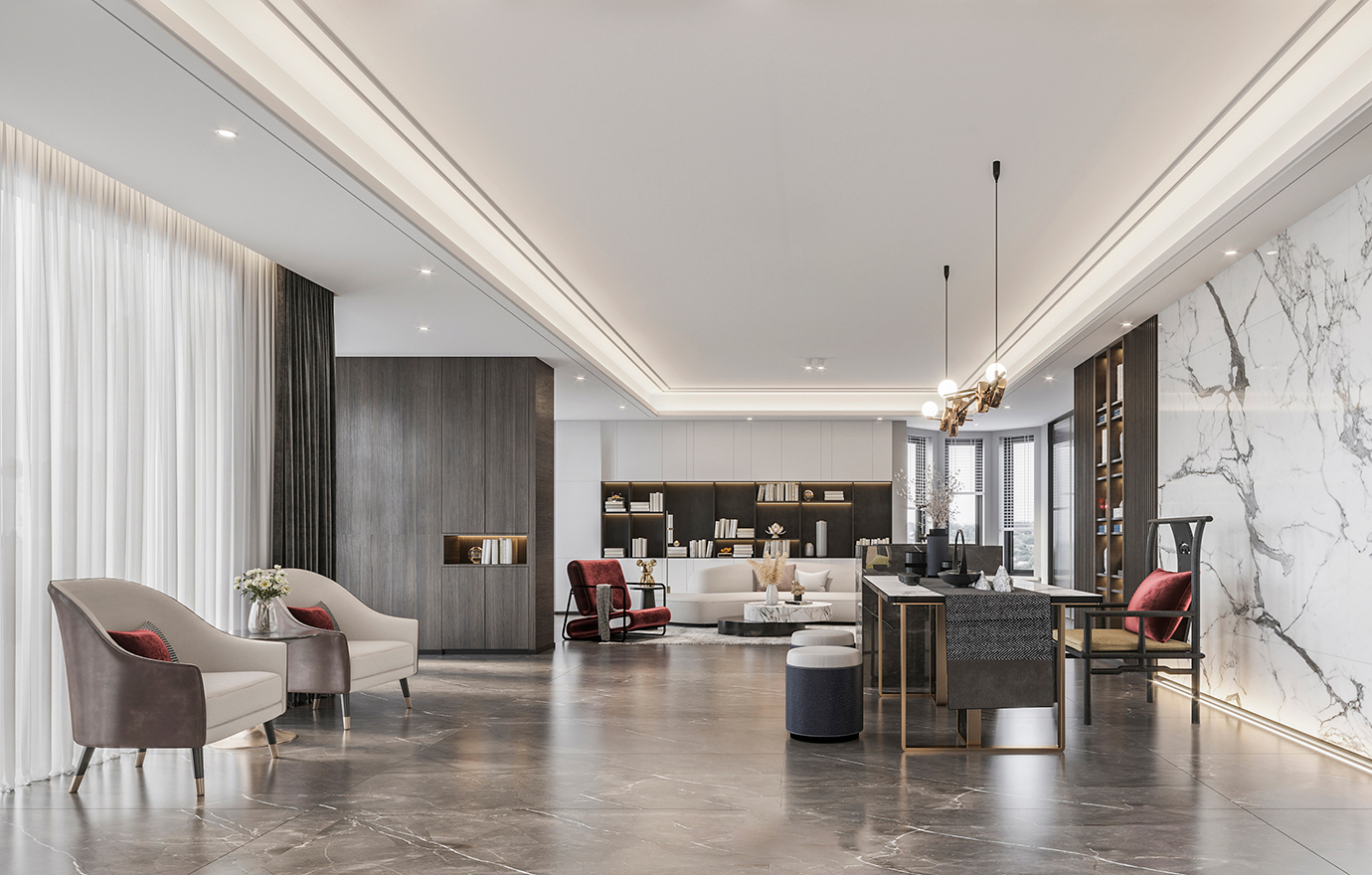 MAX出品独家--轻奢设计帮 别墅