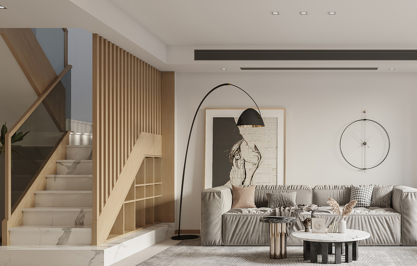 MAX出品独家--现代原木小别墅-漫反设YYF