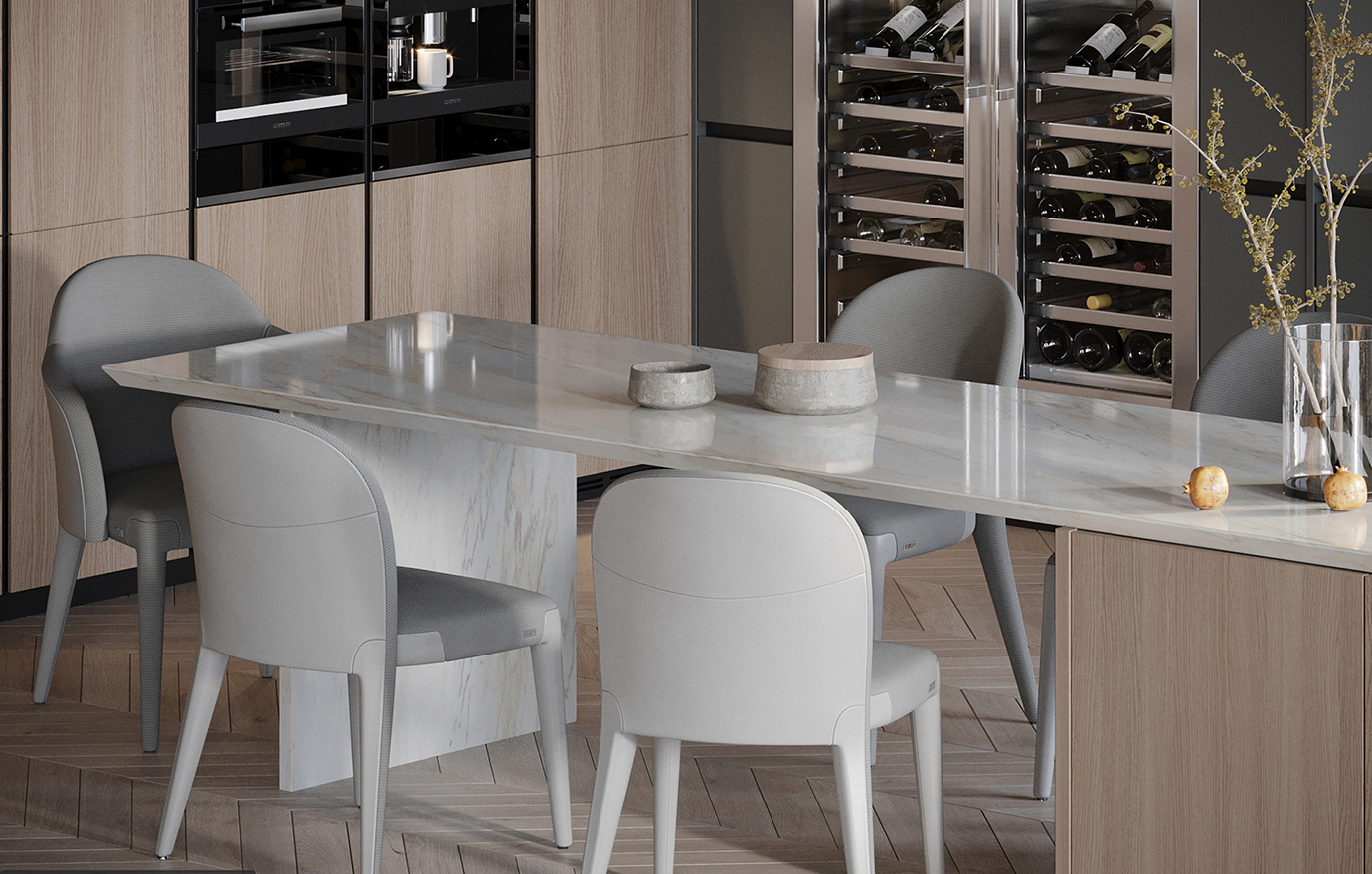 MAX出品独家--优雅高级灰遇上工业风-Mc Visualization作品