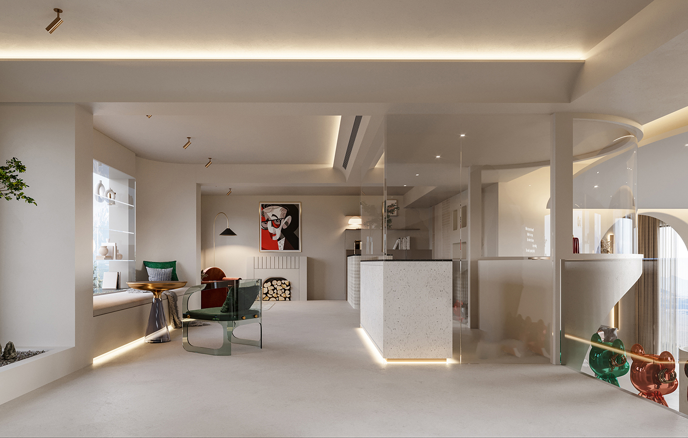 MAX出品独家--现代展示类别墅空间-霸都THES