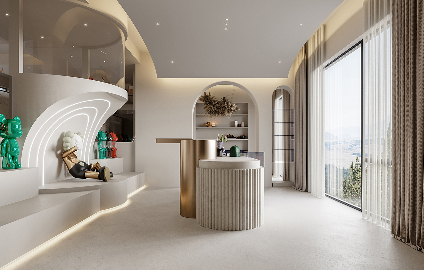 MAX出品独家--现代展示类别墅空间-霸都THES