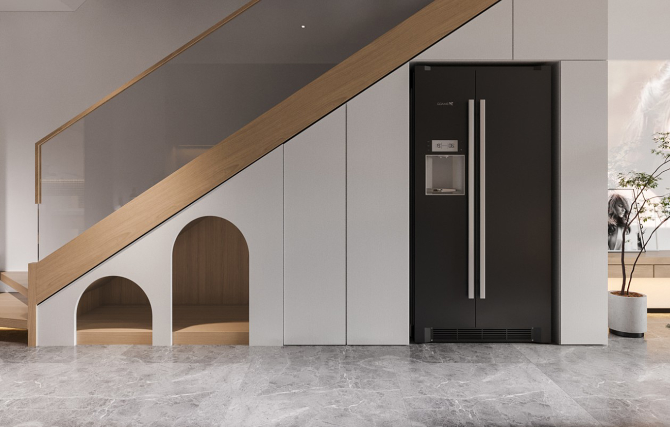 MAX出品独家--loft公寓效果图