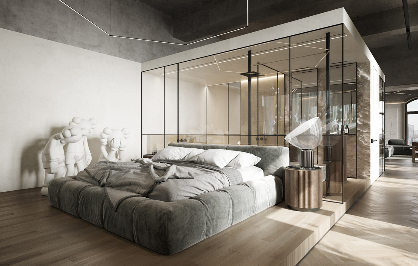 MAX出品独家--Denis Krasikov-典型且野蛮的工业风住宅