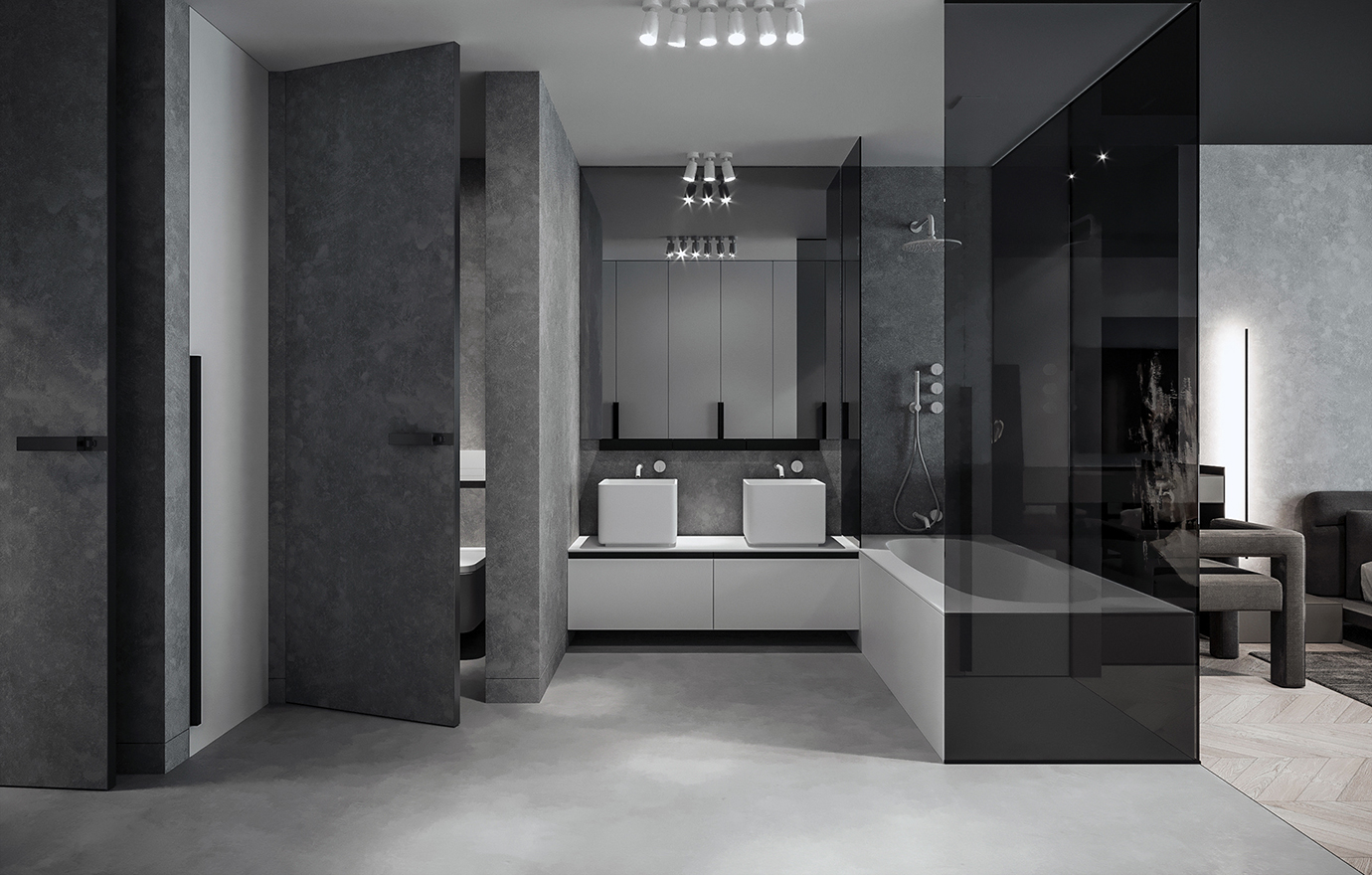 MAX出品独家--高级质感 乌克兰极简公寓